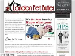 Sites similar to londonpetbutler.co.uk