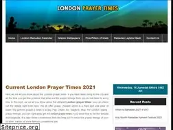 Sites similar to londonprayertimes.net