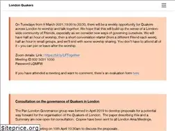 Sites similar to londonquakers.org.uk