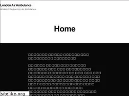 Sites similar to londonsairambulance.com