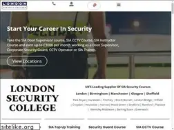 Sites similar to londonsecuritycollege.co.uk