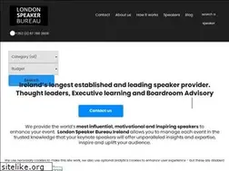 Sites similar to londonspeakerbureau.ie