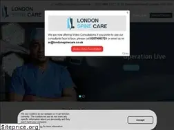Sites similar to londonspinecare.co.uk