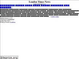 Sites similar to londontimesnews.com