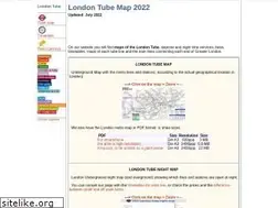 Sites similar to londontubemap.org