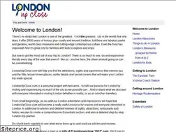 Sites similar to londonupclose.com