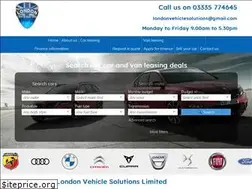 Sites similar to londonvehiclesolutions.com