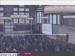 Sites similar to londonwomensforum.org