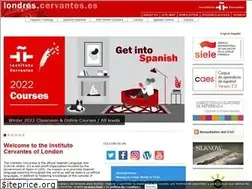 Sites similar to londres.cervantes.es