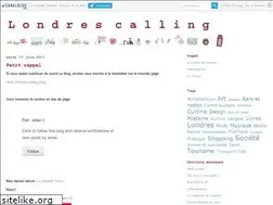 Sites similar to londrescalling.canalblog.com