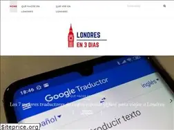 Sites similar to londresen3dias.com