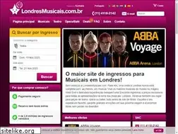 Sites similar to londresmusicais.com.br