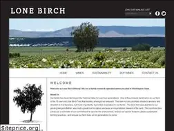 Sites similar to lonebirchwines.com
