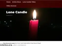 Sites similar to lonecandle.com