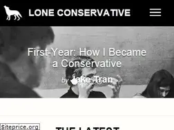 Sites similar to loneconservative.com