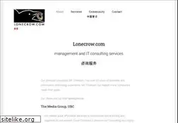 Sites similar to lonecrow.net