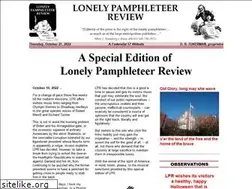 Sites similar to lonelypamphleteer.com