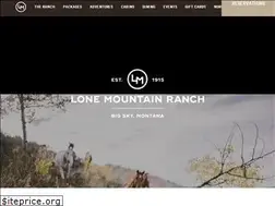 Sites similar to lonemountainranch.com
