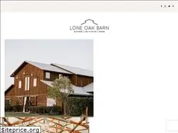 Sites similar to loneoakbarn.com