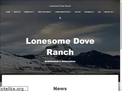 Sites similar to lonesomedoveranch.org