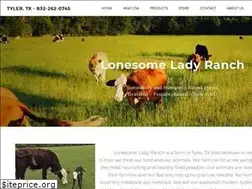 Sites similar to lonesomeladyranch.com