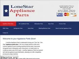 Sites similar to lonestarapplianceparts.com