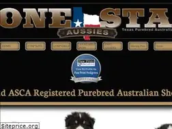 Sites similar to lonestaraussies.com