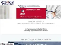 Sites similar to lonestarbariatrics.com
