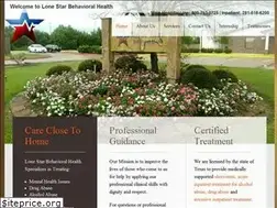 Sites similar to lonestarbehavioralhealth.com