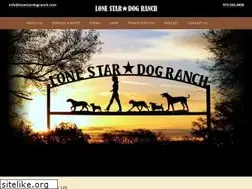 Sites similar to lonestardogranch.com