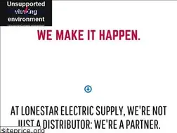 Sites similar to lonestarelectricsupply.com