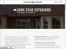 Sites similar to lonestarexteriors.com