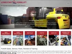 Sites similar to lonestarforklift.com