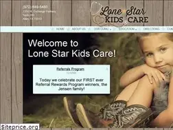 Sites similar to lonestarkidscare.com