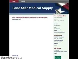 Sites similar to lonestarmedsupply.com