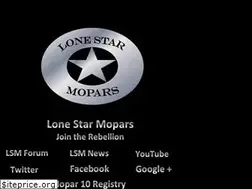 Sites similar to lonestarmopars.com
