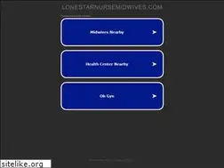 Sites similar to lonestarnursemidwives.com