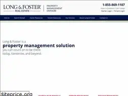 Sites similar to longandfoster-propertymanagement.com