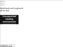 Sites similar to longboardz.de