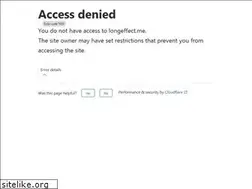 Sites similar to longeffect.me