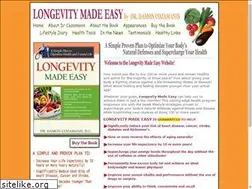 Sites similar to longevitymadeeasy.com