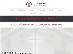 Sites similar to longgrovecommunitychurch.org