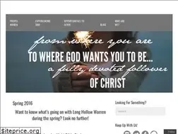Sites similar to longhollowwomen.com