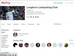 Sites similar to longhornlockpicking.com