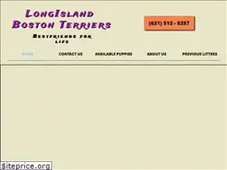 Sites similar to longislandbostonterriers.com