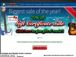 Sites similar to longislandschoolofguitar.com