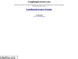 Sites similar to longrangelocators.com