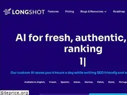 Sites similar to longshot.ai