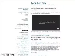 Sites similar to longshotcity.wordpress.com