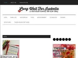 Sites similar to longwaitforisabella.com